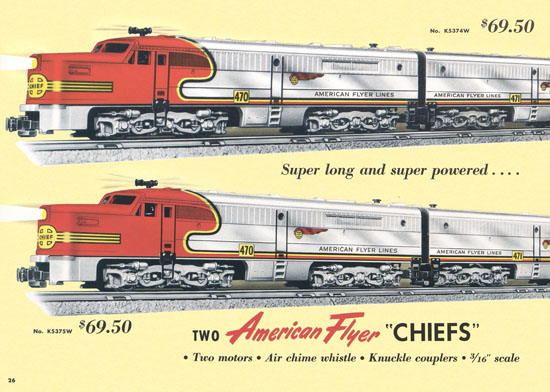 Seite 26 American Flyer Katalog 1953