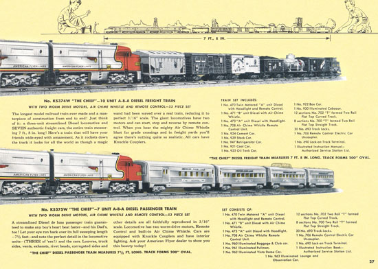 Seite 27 American Flyer Katalog 1953