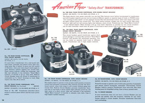 Seite 28 American Flyer Katalog 1953