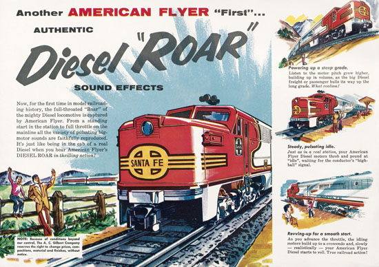 Seite 2 American Flyer Katalog 1955