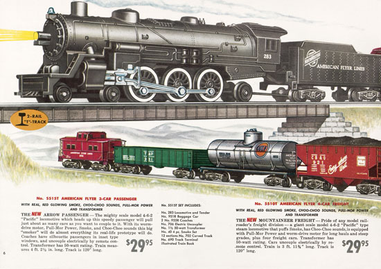 Seite 6 American Flyer Katalog 1955