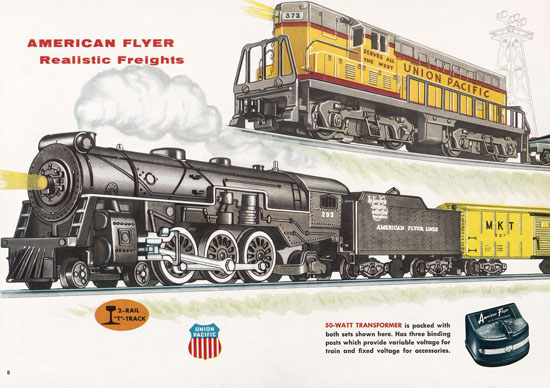 Seite 8 American Flyer Katalog 1955