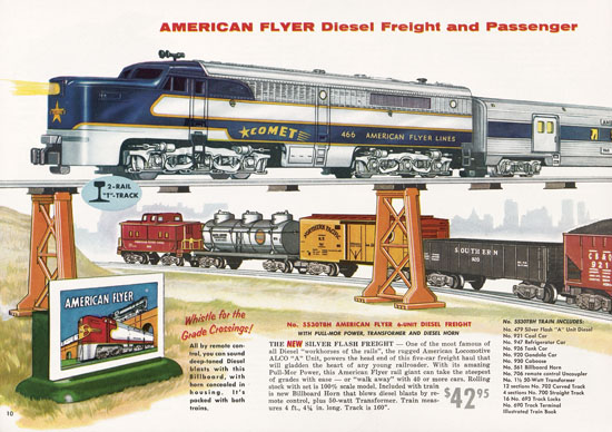 Seite 10 American Flyer Katalog 1955