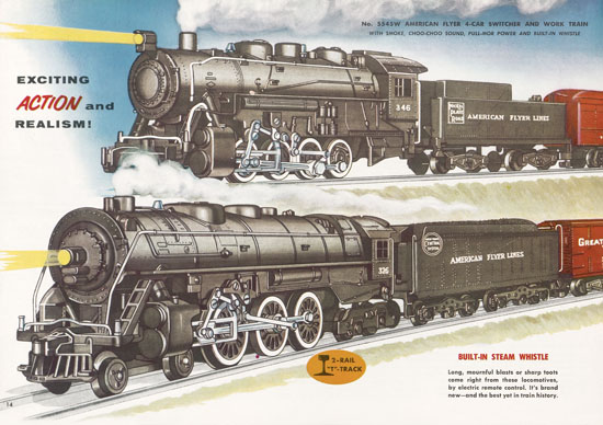 Seite 14 American Flyer Katalog 1955