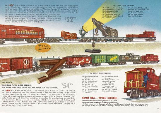 Seite 15 American Flyer Katalog 1955