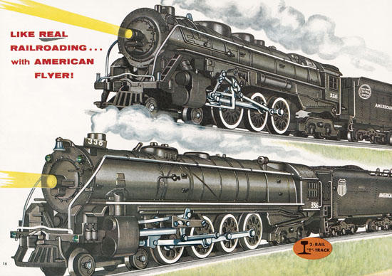 Seite 16 American Flyer Katalog 1955