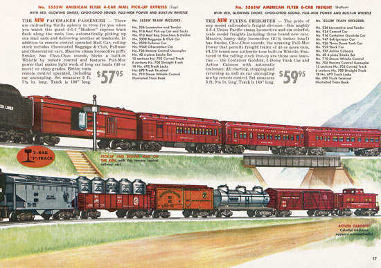 Seite 17 American Flyer Katalog 1955