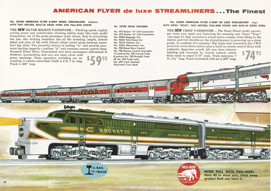 Seite 18 American Flyer Katalog 1955