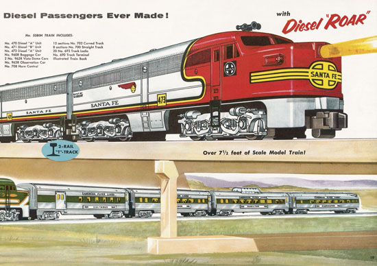 Seite 19 American Flyer Katalog 1955