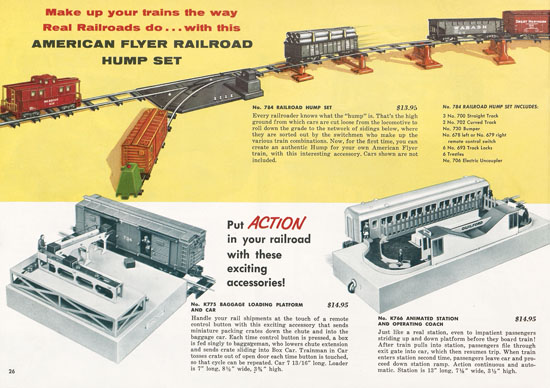 Seite 26 American Flyer Katalog 1955