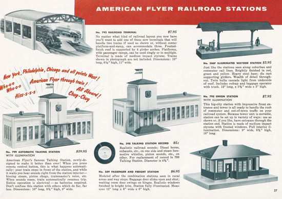 Seite 27 American Flyer Katalog 1955