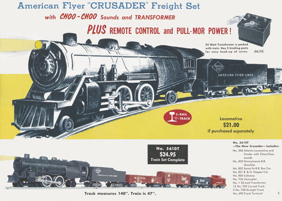 Seite 5 American Flyer Katalog 1956