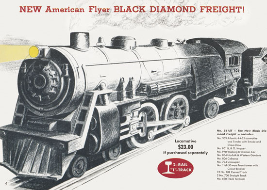 Seite 6 American Flyer Katalog 1956
