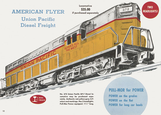 Seite 10 American Flyer Katalog 1956