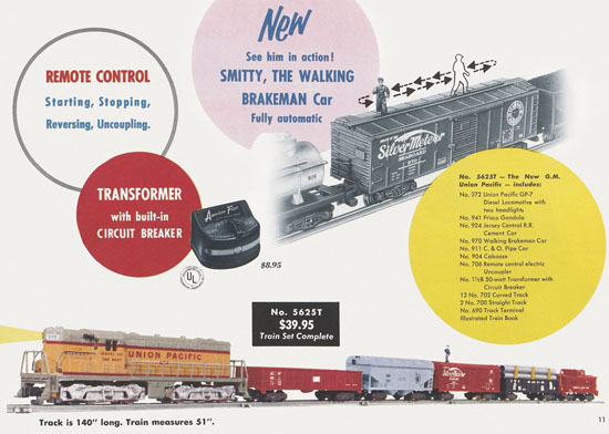 Seite 11 American Flyer Katalog 1956