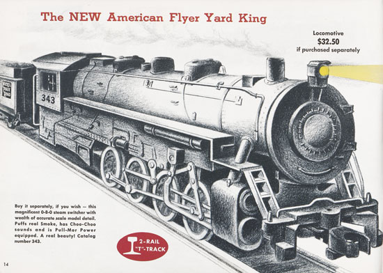 Seite 14 American Flyer Katalog 1956