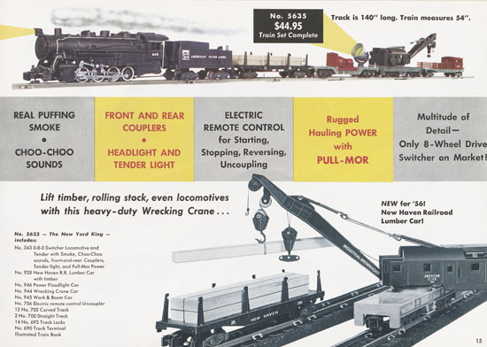 Seite 15 American Flyer Katalog 1956