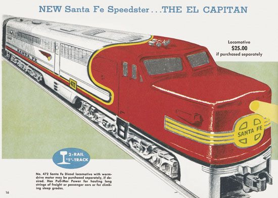 Seite 16 American Flyer Katalog 1956