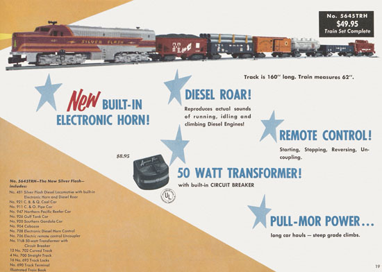 Seite 19 American Flyer Katalog 1956