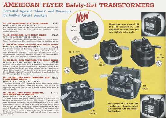 Seite 36 American Flyer Katalog 1956