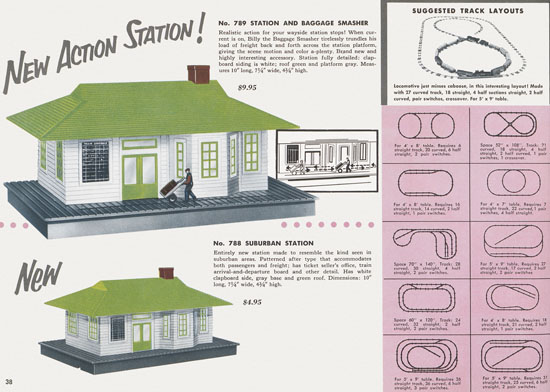 Seite 38 American Flyer Katalog 1956