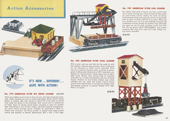 Seite 39 American Flyer Katalog 1956