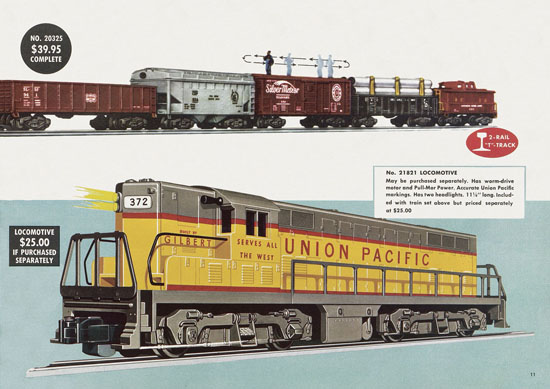 Seite 11 American Flyer Trains Katalog 1957