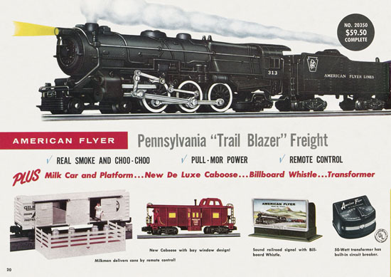 Seite 20 American Flyer Trains Katalog 1957