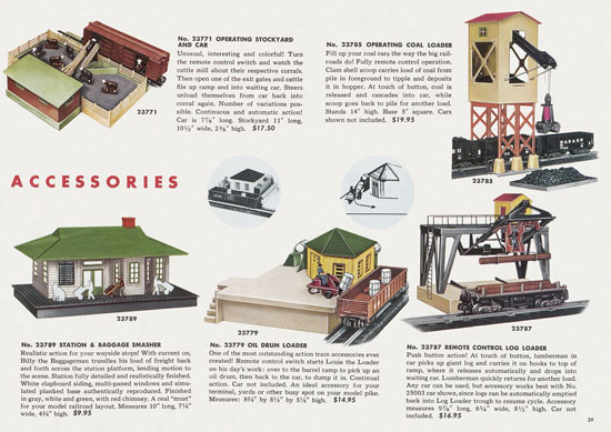 Seite 39 American Flyer Trains Katalog 1957