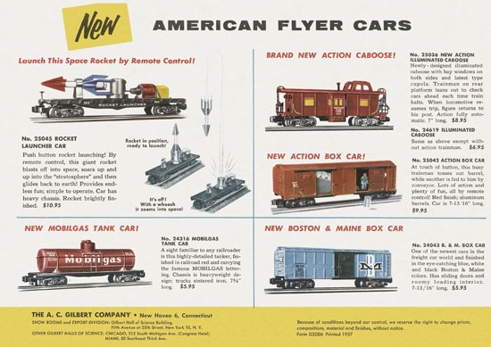 Seite 48 American Flyer Trains Katalog 1957