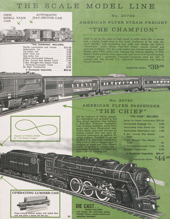 American Flyer World of transportation 1962