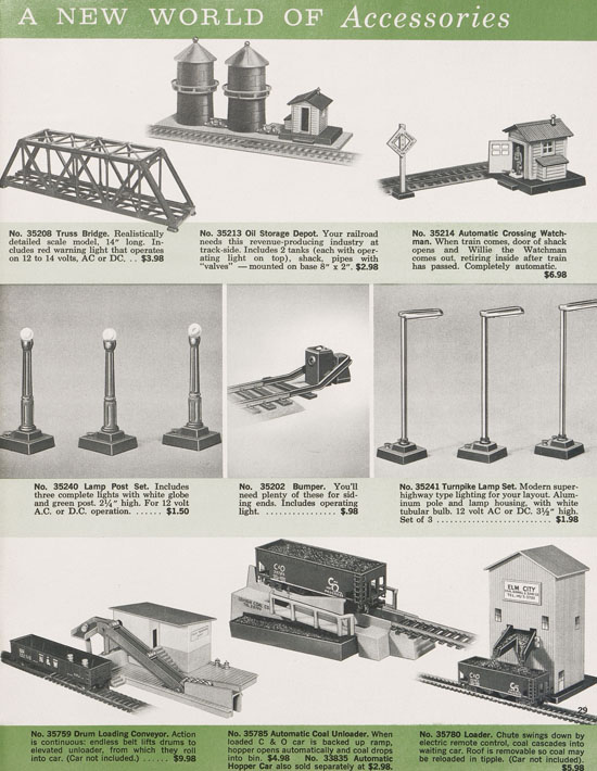 American Flyer World of transportation 1962