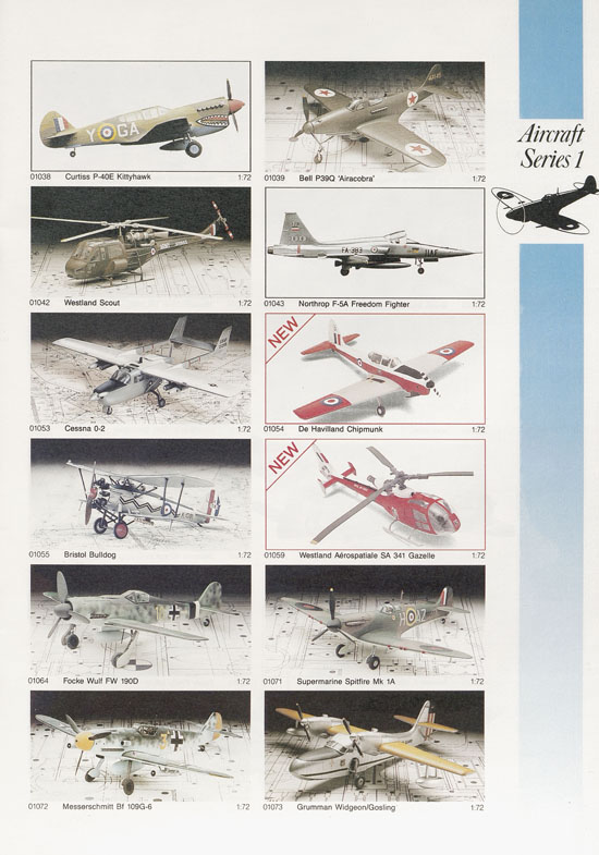 Airfix catalogue 1988