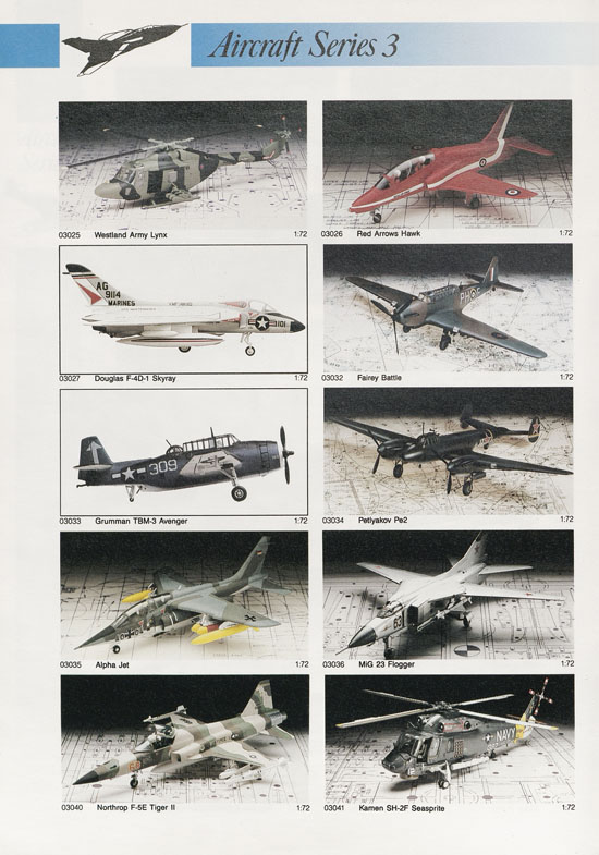 Airfix catalogue 1988