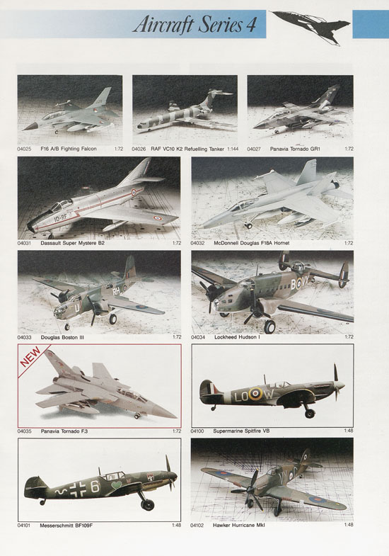 Airfix catalogue 1988