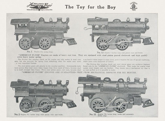 American Flyer catalog 1918-1919