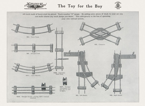 American Flyer catalog 1918-1919