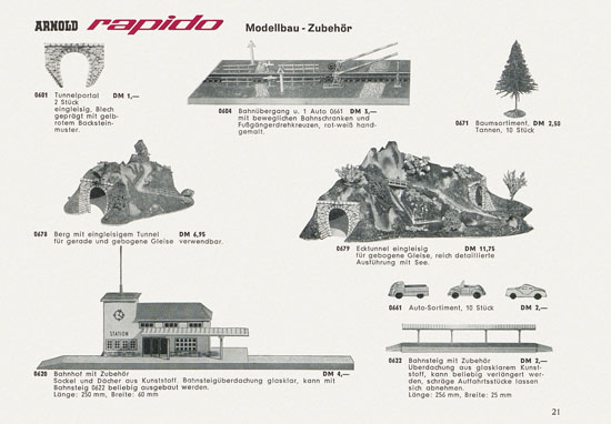 Arnold rapido Katalog 1963-1964