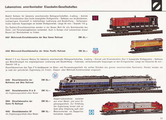 Arnold rapido Katalog 1965-1966