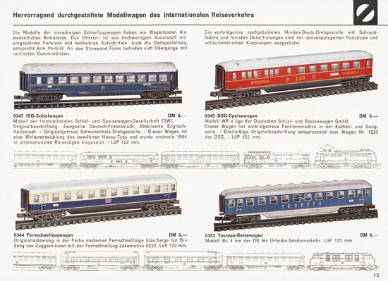 Arnold rapido Katalog 1965-1966