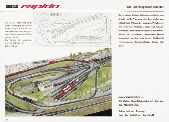 Arnold rapido Katalog 1965-1966