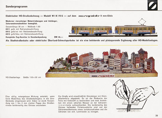 Arnold rapido Katalog 1965-1966