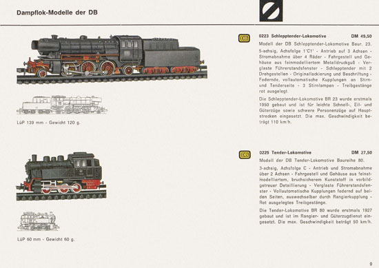 Seite 9 Arnold rapido Katalog 1966-1967