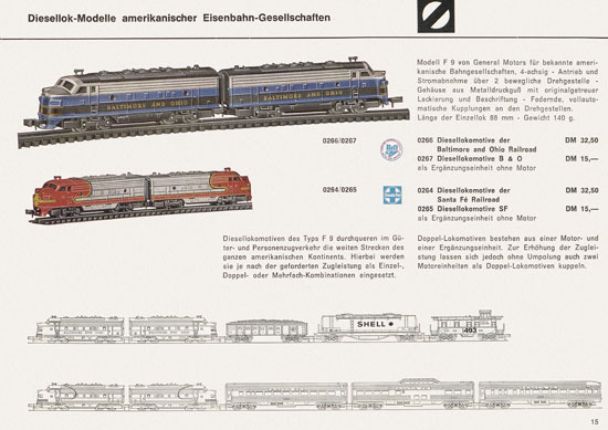 Seite 15 Arnold rapido Katalog 1966-1967