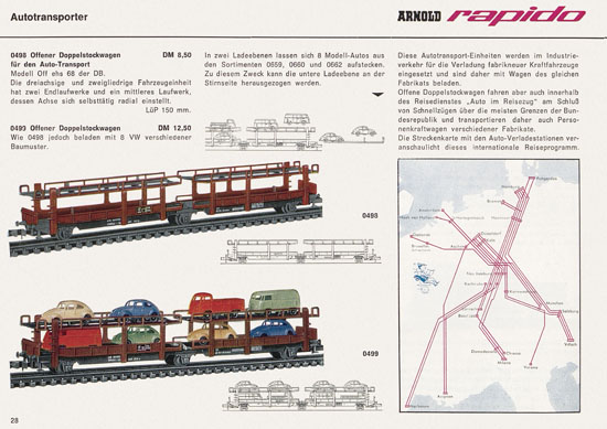 Seite 28 Arnold rapido Katalog 1966-1967