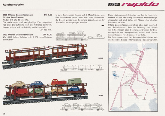 Arnold rapido Katalog 1966-1967