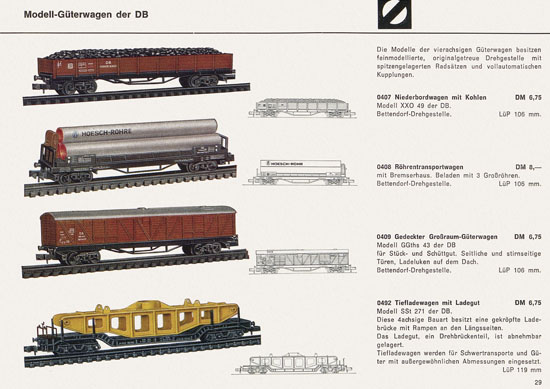 Arnold rapido Katalog 1966-1967