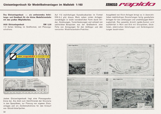 Seite 32 Arnold rapido Katalog 1966-1967