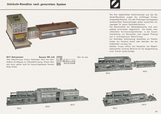 Arnold rapido Katalog 1966-1967