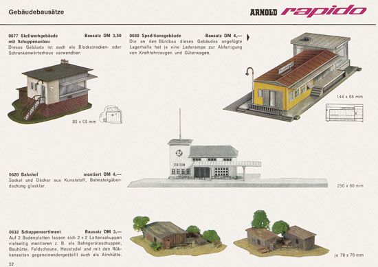 Arnold rapido Katalog 1966-1967